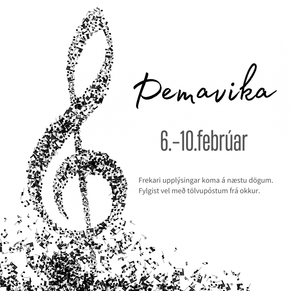 Þemavika í Tónlistarskólanum 6.-10.febrúar