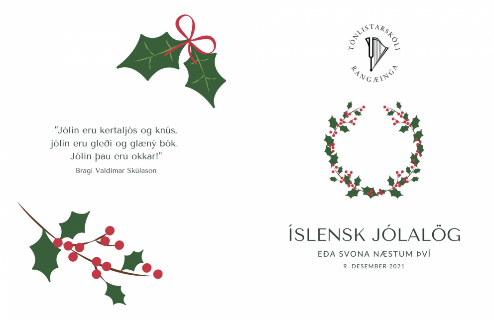 Tónfundur - íslensk jólalög