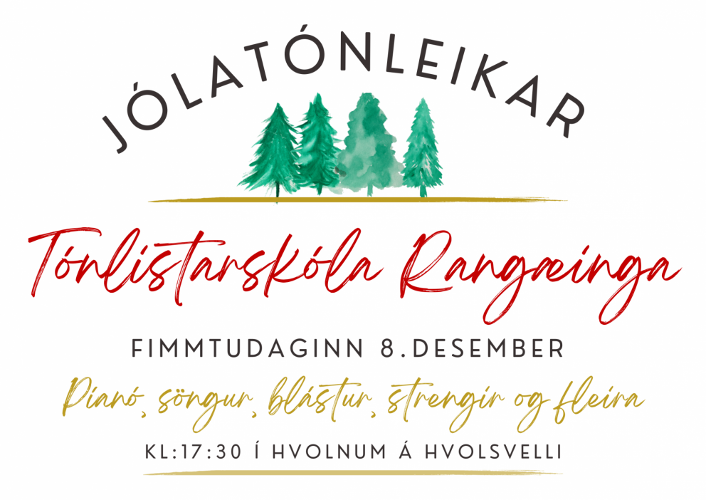 Jólatónleikar Tónlistarskólans