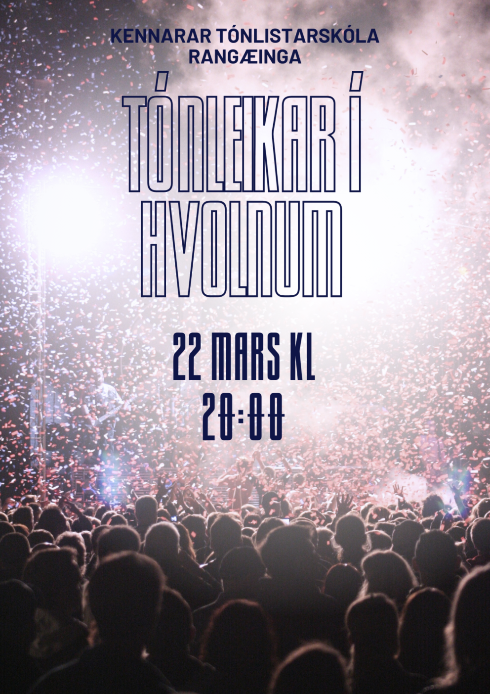 Kennaratónleikar föstudaginn 22. mars, kl. 20:00